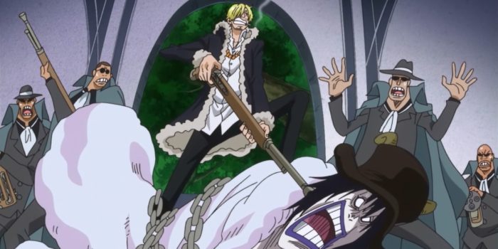 Spoiler: Das erwartet euch im 866. Kapitel von »One Piece« Sanji_Holds_Caesar_Hostage