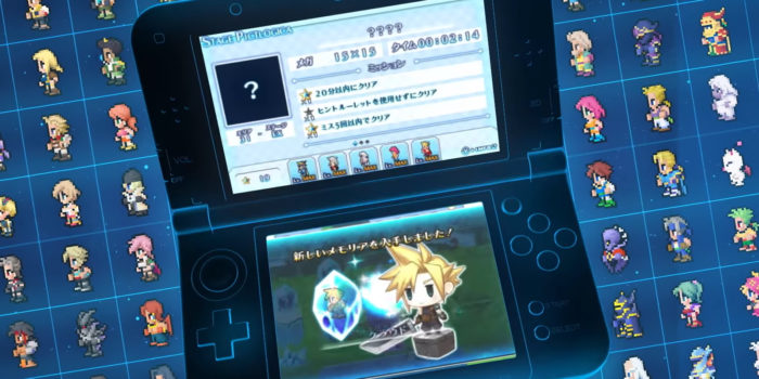 »Pictlogica Final Fantasy ≒« für Nintendo 3DS angekündigt picto
