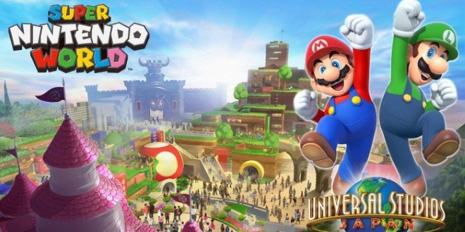 »Super Nintendo World«-Vergnügungspark vorgestellt snw