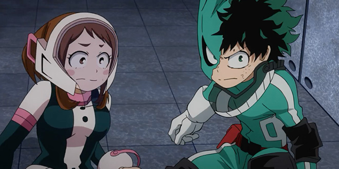 Bild zur Ankündigung des »My Hero Academia«-Films hero