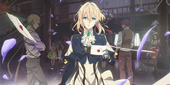 Deutscher OmU-Trailer zu »Violet Evergarden« violet