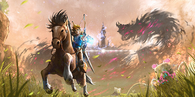 Die Top 20 am häufigsten gespielten Nintendo-Switch-Games zelda