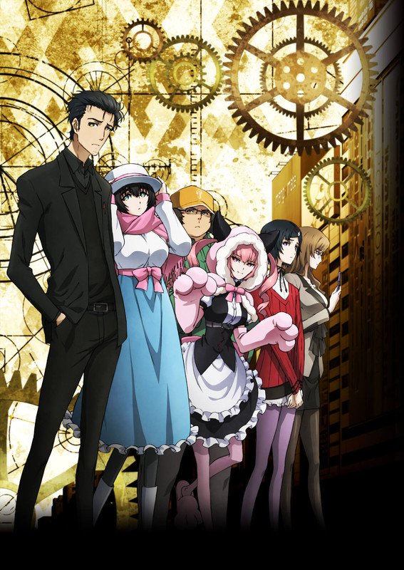 Poster und Charakterdesigns zum "Steins;Gate 0"Anime