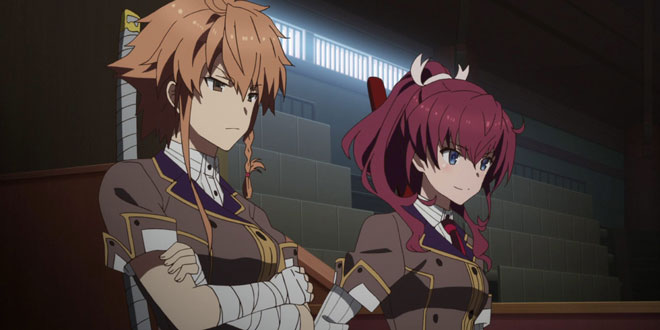 Crunchyroll: Folge 12.5 von »Katana Maidens ~ Toji no Miko« bei YouTube Katana-01