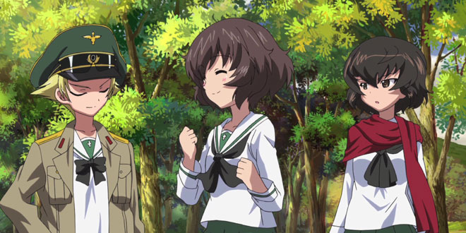 WATCHBOX: Deutscher Clip zu »Girls & Panzer« Panzer-02