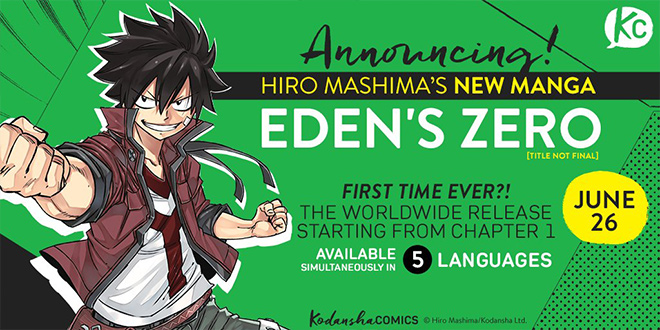 Autor de Fairy Tail e Edens Zero vai Lançar um Novo Mangá