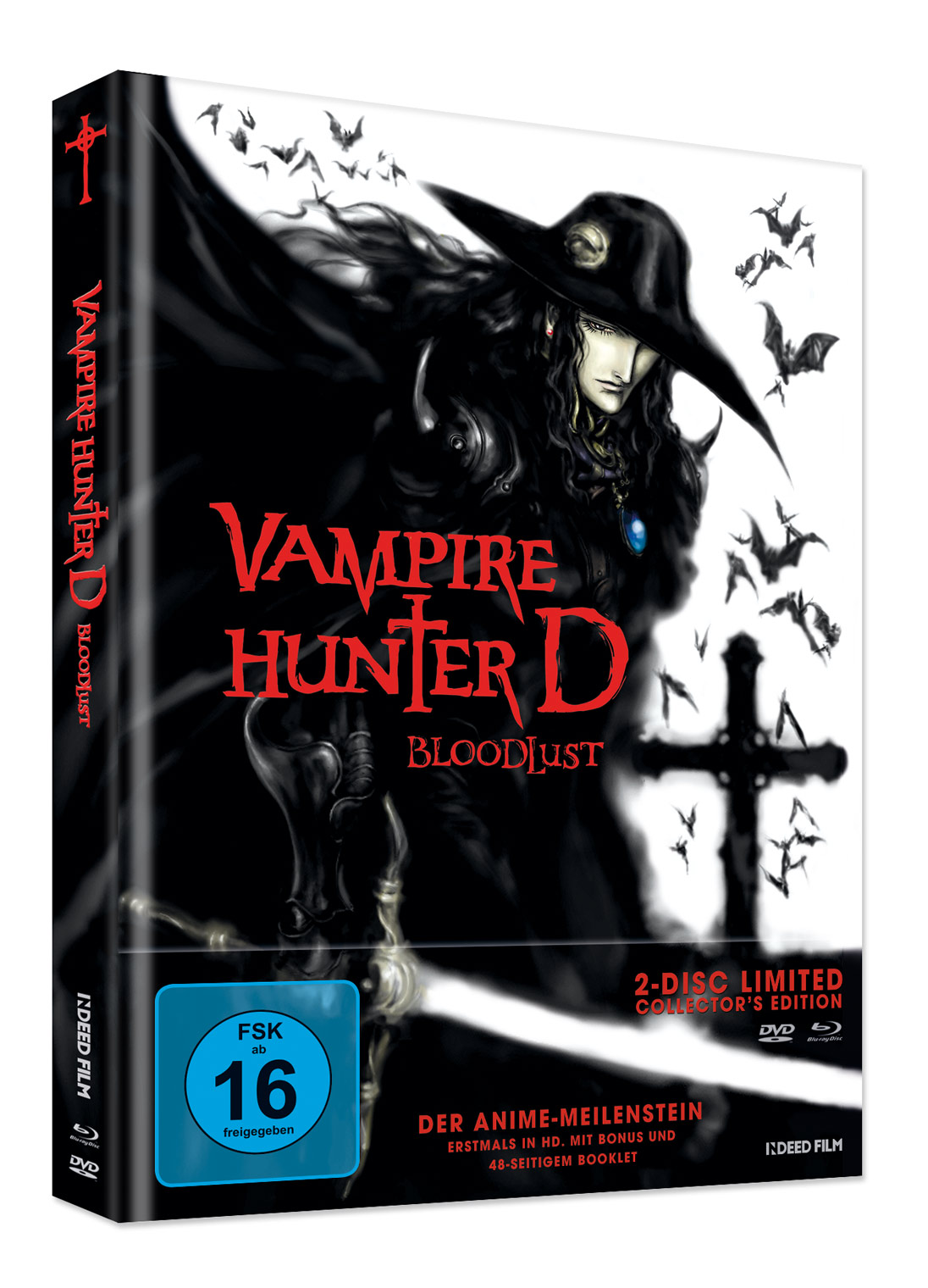 "Vampire Hunter D: Bloodlust": Blu-ray ab sofort vorbestellbar | Anime2You - Vampire Hunter D Bloodlust Blu Ray