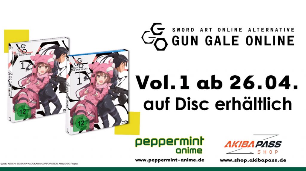 Sword Art Online Alternative Gun Gale Online Details Zum Disc Release Anime2you