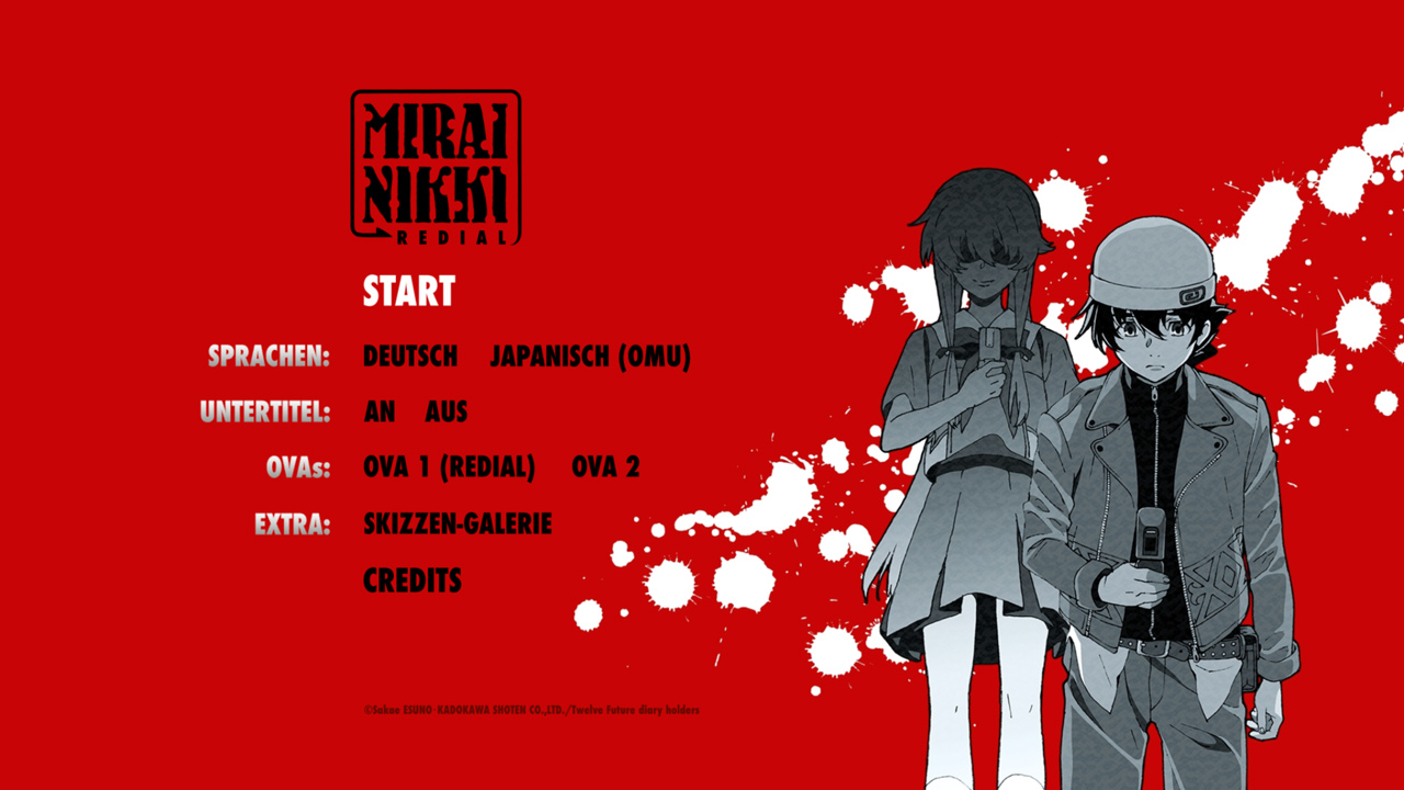Mirai Nikki Redial (OAV) - Anime News Network