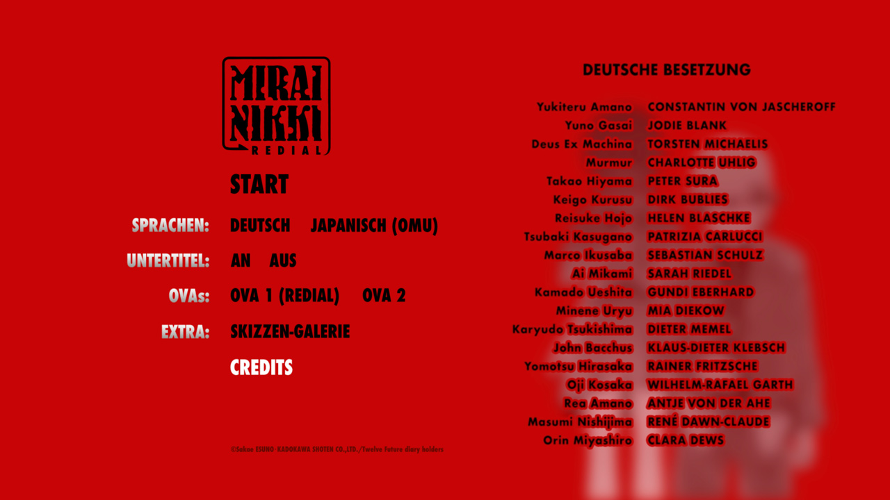 Mirai Nikki: Redial OVA auf Blu-ray Disc - Portofrei bei bücher.de