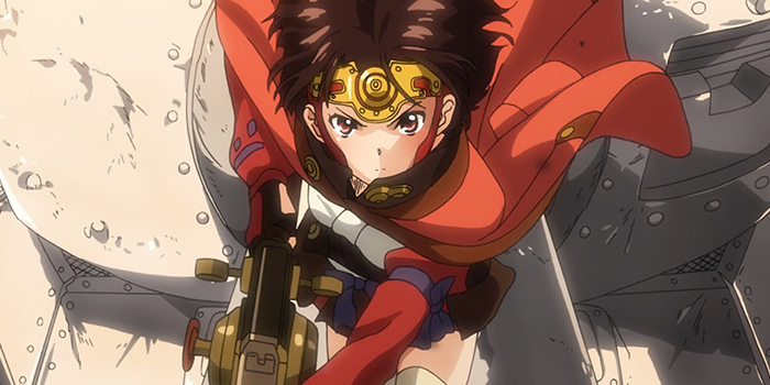 Capa do DVD/BD do filme de Kabaneri of the Iron Fortress