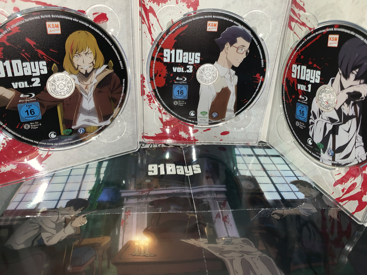 91 Days Gesamtausgabe Blu Ray Anime2you