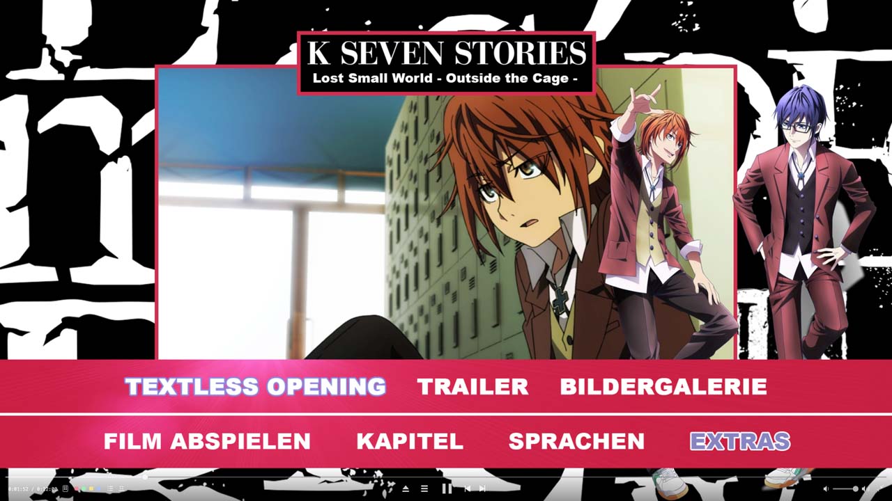 Review K Seven Stories Side Two Auf Blu Ray Anime2you