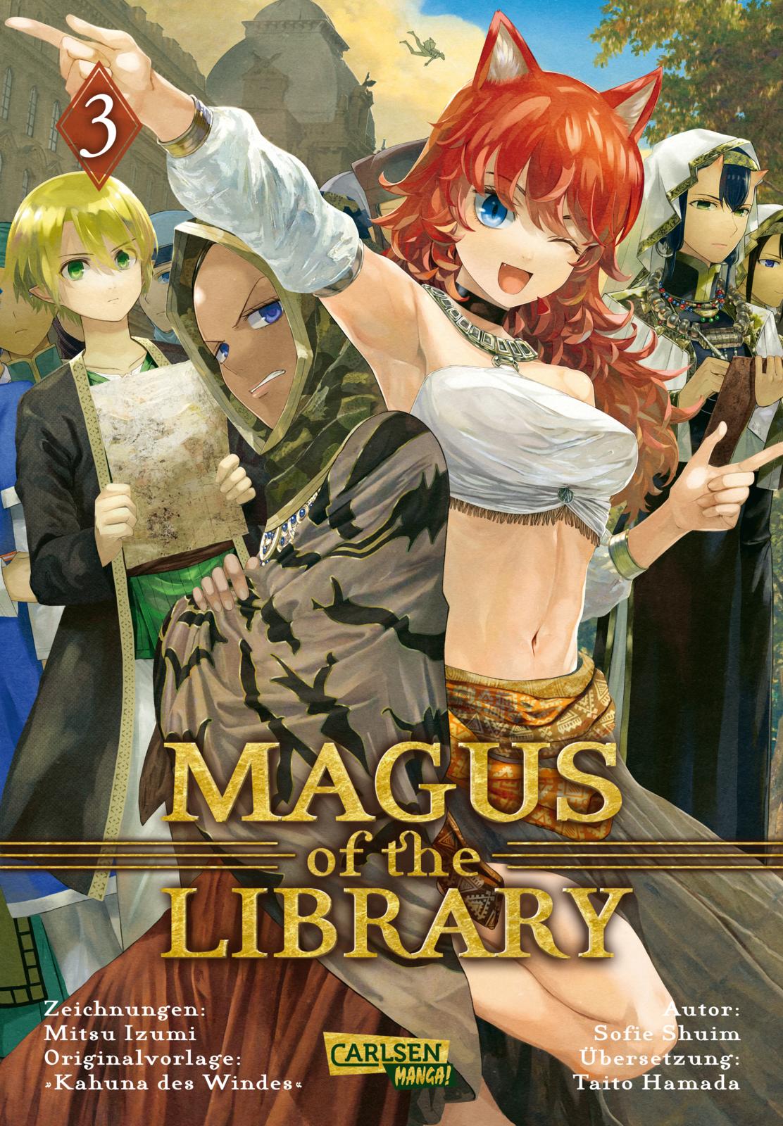 MangaReview »Magus of the Library« Band 3 Anime2You