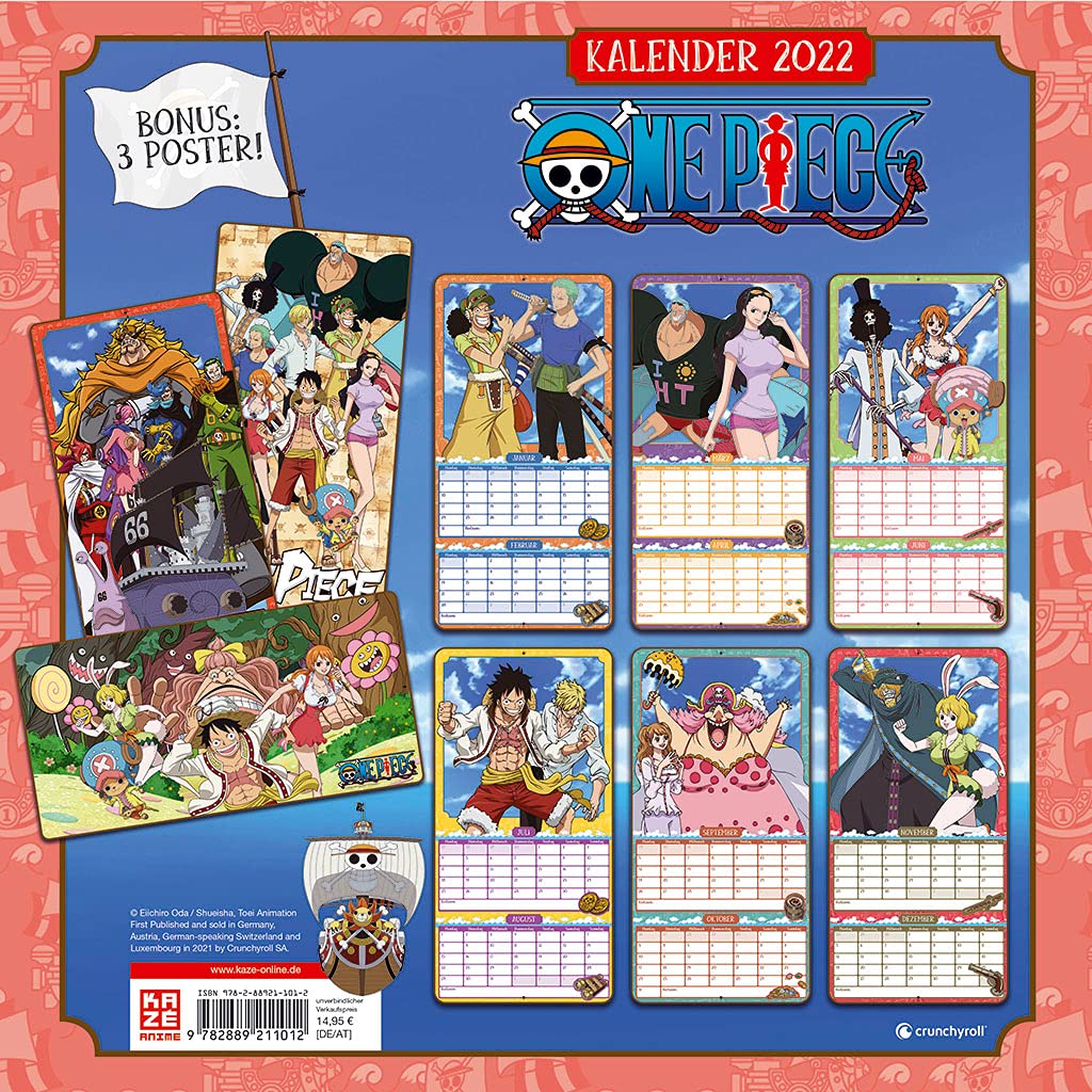 Kaze Four New Anime Calendars For 22 Presented Byo Cosplay