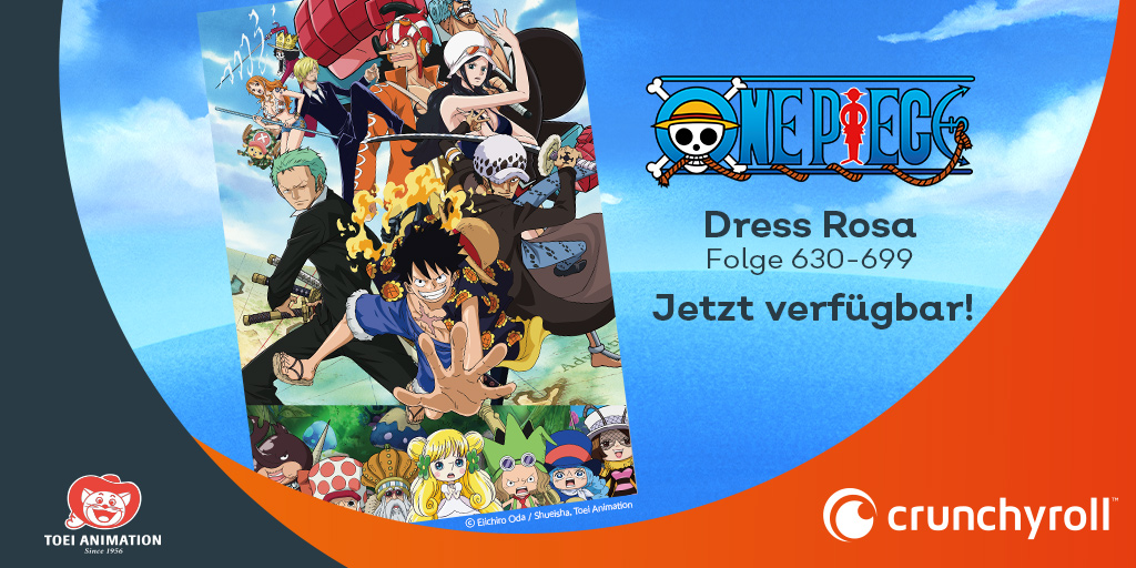 Crunchyroll German Subtitles For 70 One Piece Episodes Submitted Later Byo Cosplay