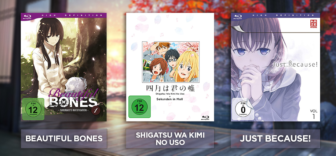 Sekunden in Moll - Shigatsu Wa Kimi No Uso - Komplett-Box, 5 Blu-ray