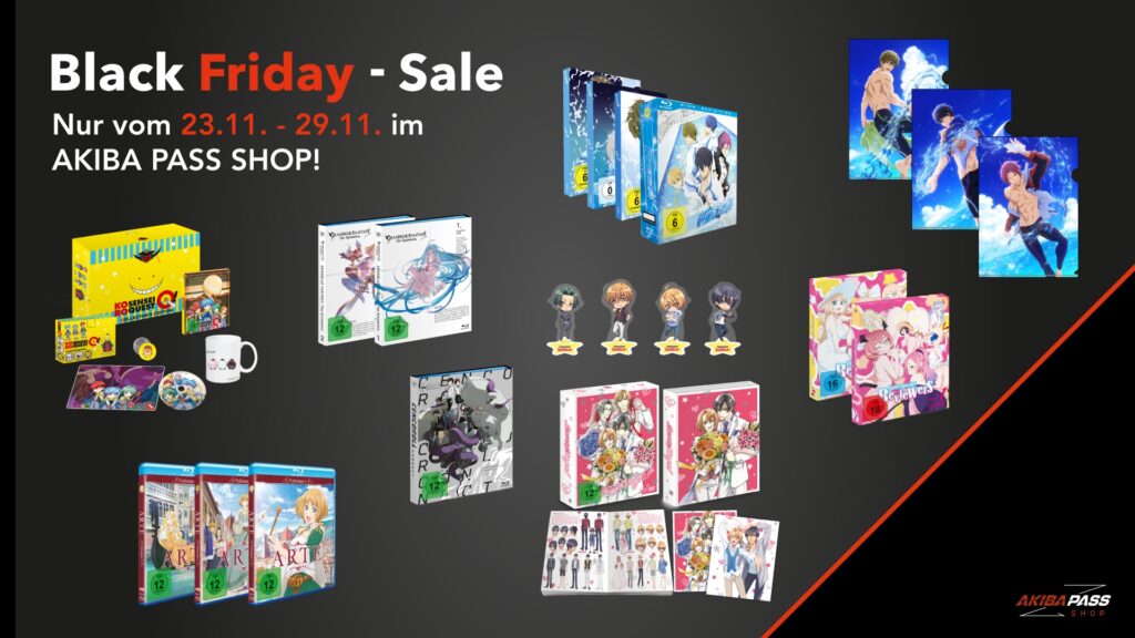 Black-Friday-Rabattaktion im AKIBA PASS SHOP gestartet | Anime2You