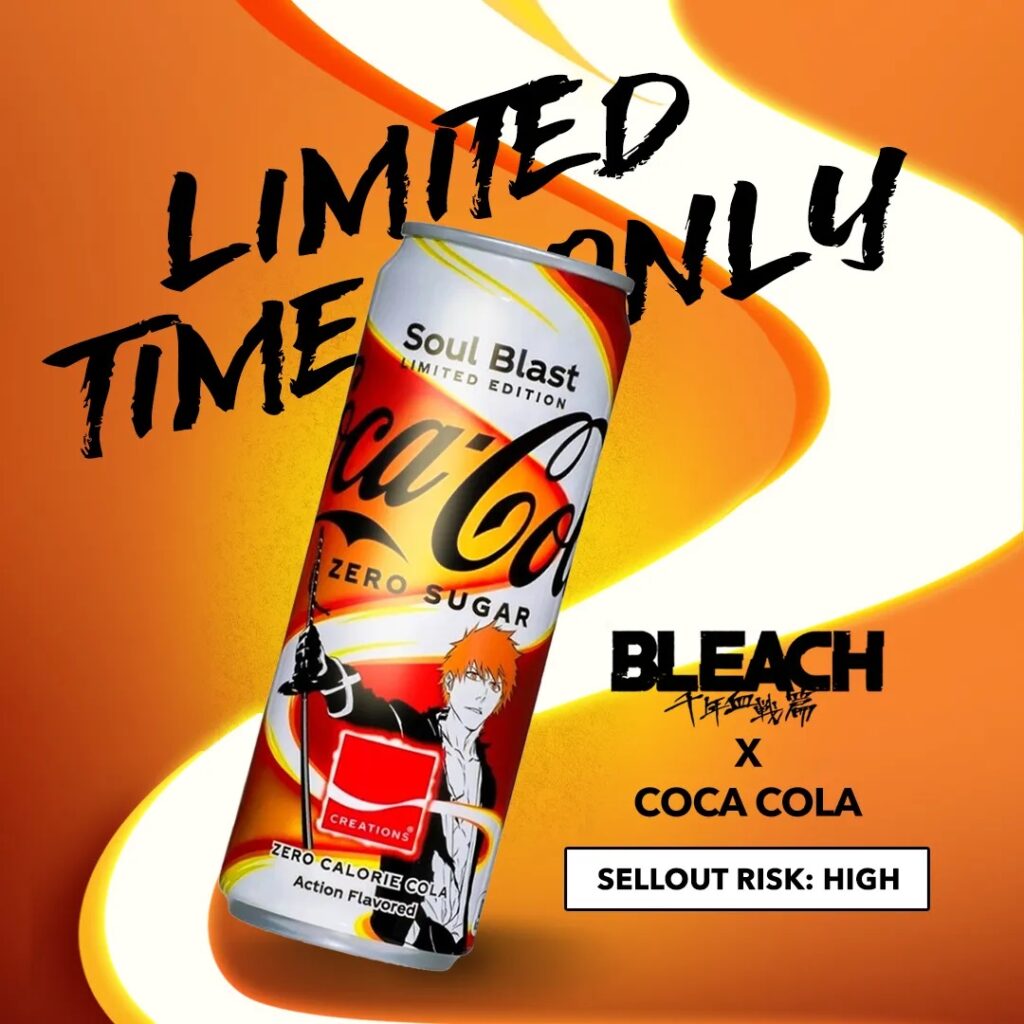 »Bleach« erhält offizielle ColaSorte von CocaCola Anime2You