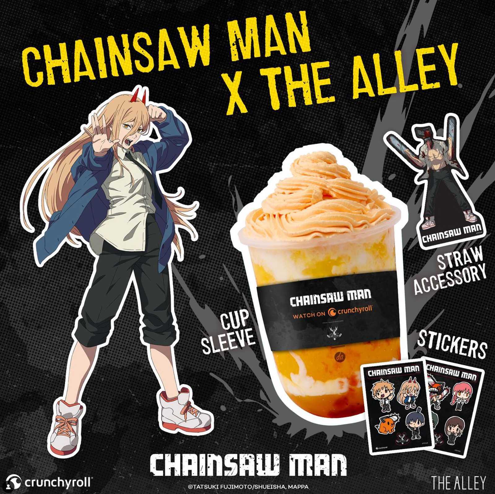 Offizieller »Chainsaw Man«-Bubble-Tea in Deutschland erhältlich | Anime2You